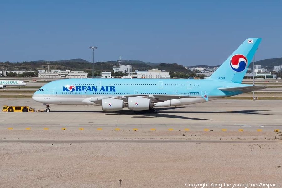 Korean Air Airbus A380-861 (HL7619) | Photo 380793