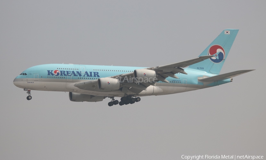 Korean Air Airbus A380-861 (HL7619) | Photo 320179