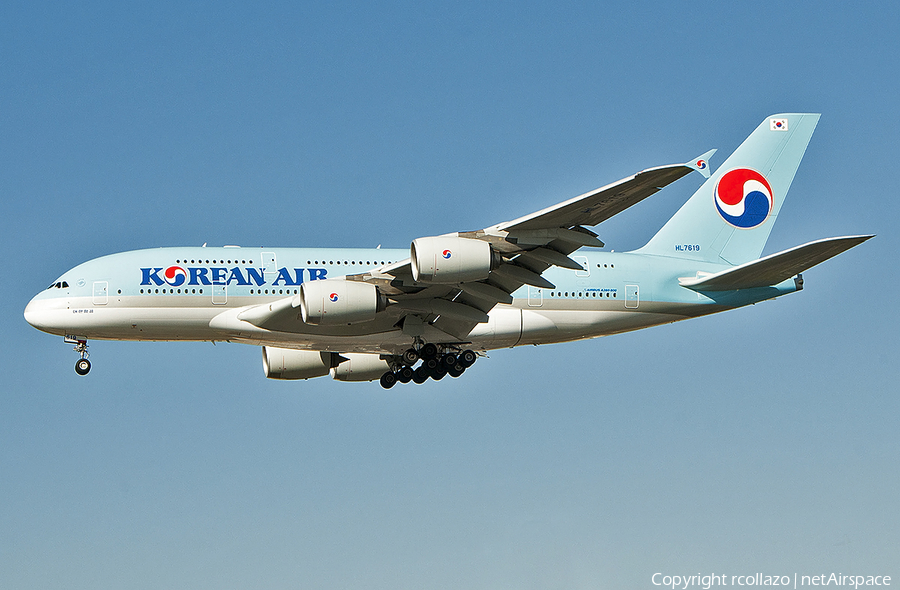 Korean Air Airbus A380-861 (HL7619) | Photo 360308