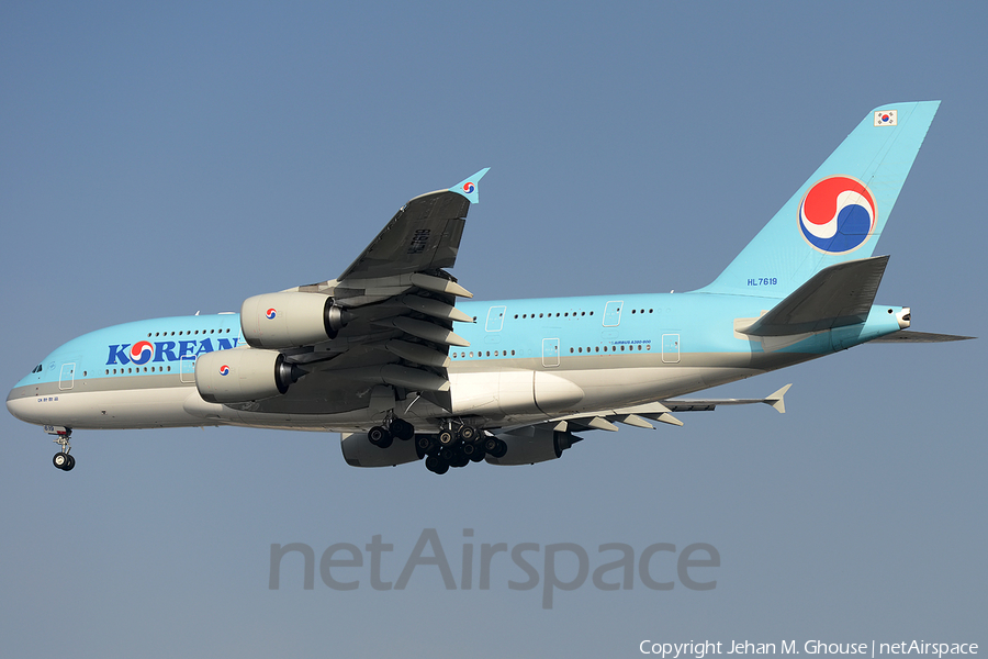 Korean Air Airbus A380-861 (HL7619) | Photo 62529