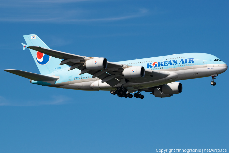 Korean Air Airbus A380-861 (HL7622) | Photo 587326