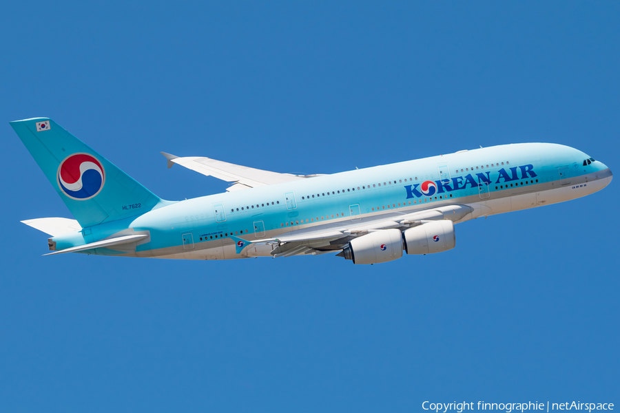 Korean Air Airbus A380-861 (HL7622) | Photo 587379