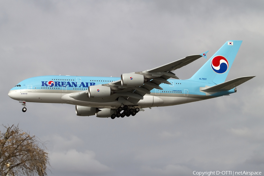 Korean Air Airbus A380-861 (HL7622) | Photo 426661
