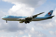 Korean Air Cargo Boeing 747-8B5F (HL7623) at  Amsterdam - Schiphol, Netherlands