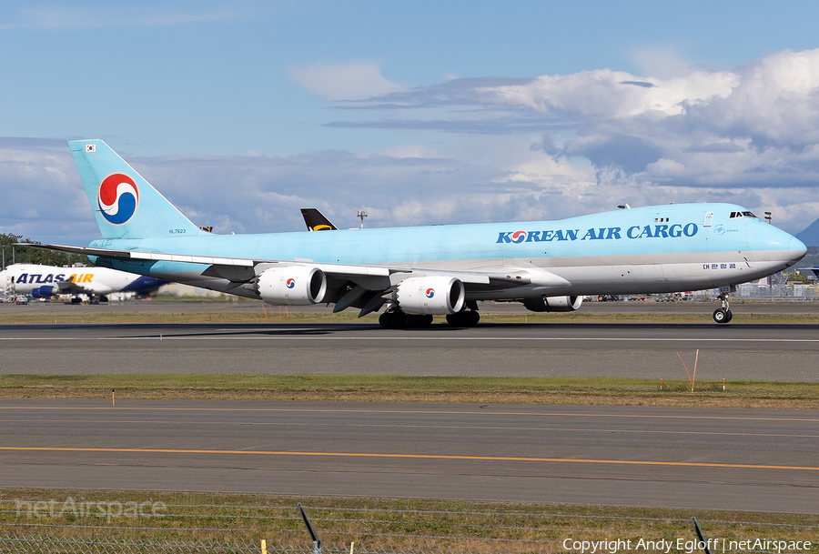 Korean Air Cargo Boeing 747-8B5F (HL7623) | Photo 513568