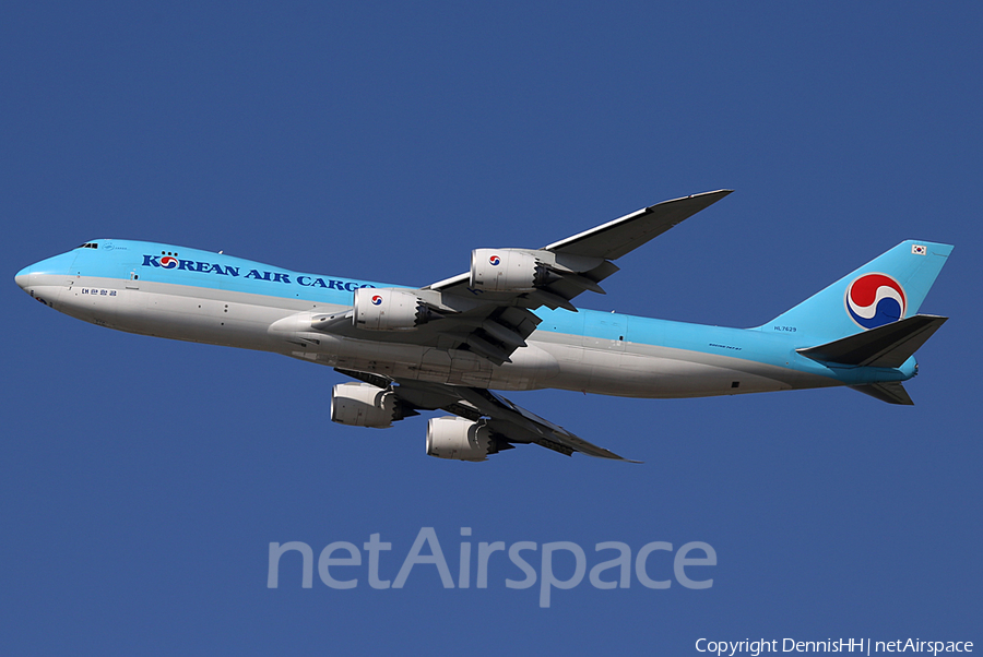 Korean Air Cargo Boeing 747-8B5F (HL7623) | Photo 344904