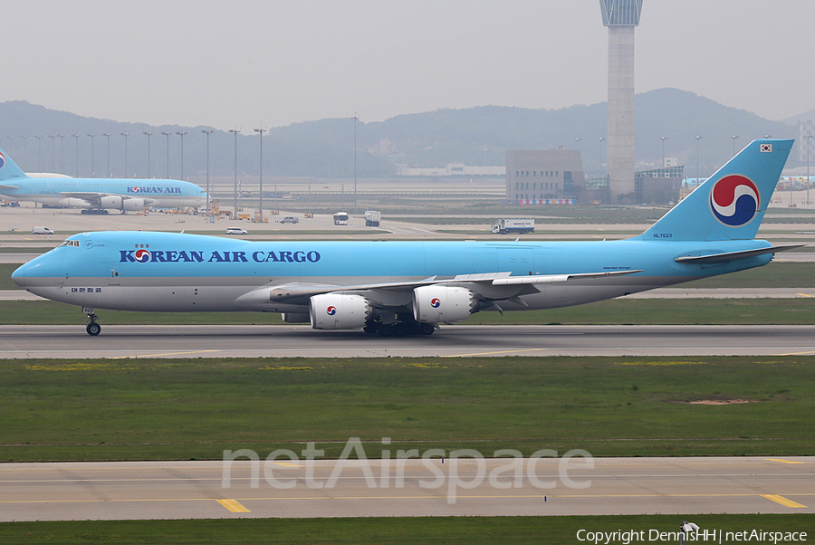 Korean Air Cargo Boeing 747-8B5F (HL7623) | Photo 372301