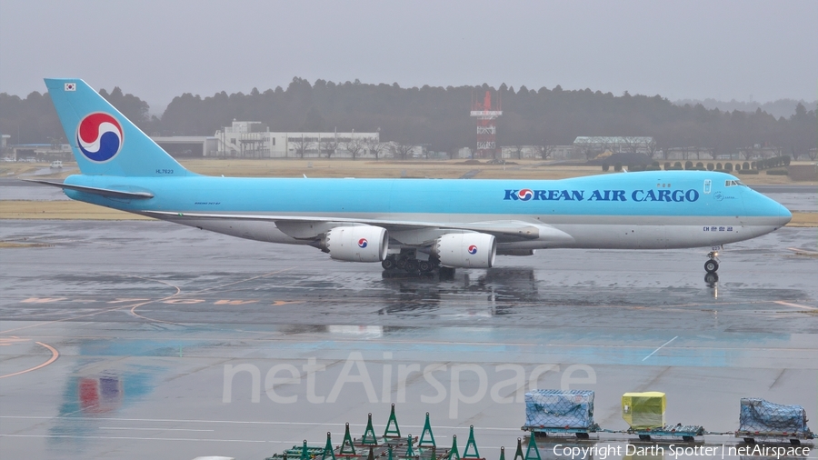 Korean Air Cargo Boeing 747-8B5F (HL7623) | Photo 205210