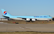 Korean Air Cargo Boeing 747-8B5F (HL7624) at  Dallas/Ft. Worth - International, United States
