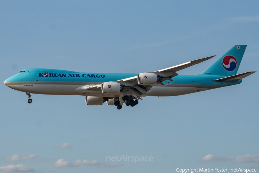 Korean Air Cargo Boeing 747-8B5F (HL7624) | Photo 402499