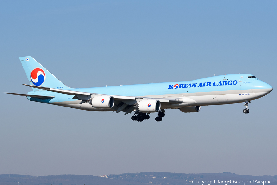 Korean Air Cargo Boeing 747-8B5F (HL7624) | Photo 509399