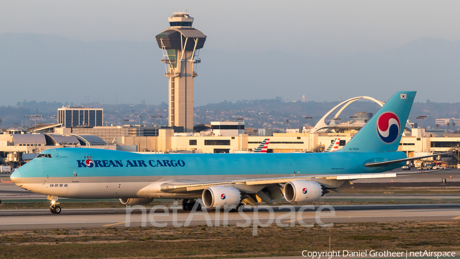 Korean Air Cargo Boeing 747-8B5F (HL7624) | Photo 238875