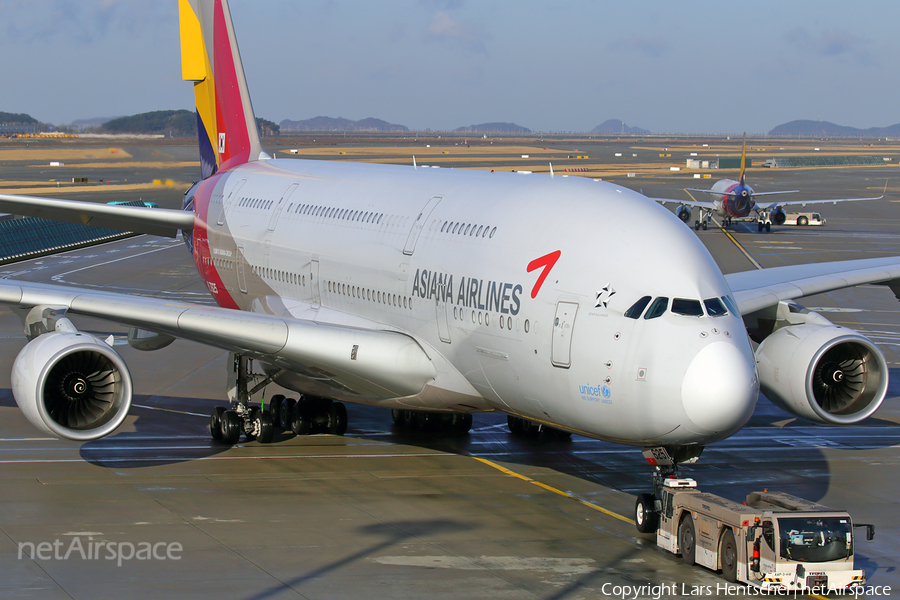 Asiana Airlines Airbus A380-841 (HL7625) | Photo 200458