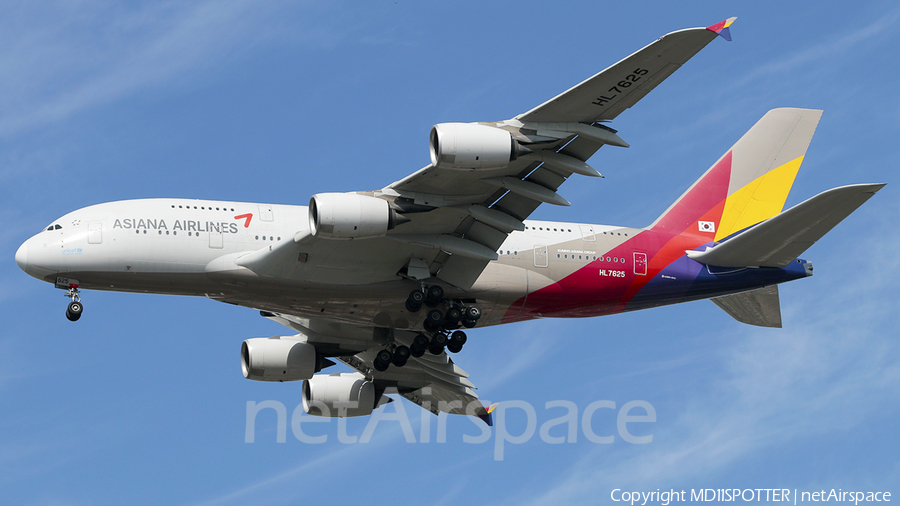 Asiana Airlines Airbus A380-841 (HL7625) | Photo 393467