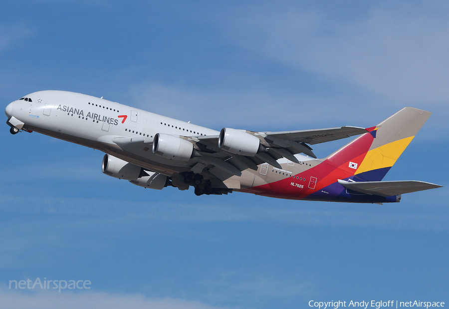 Asiana Airlines Airbus A380-841 (HL7625) | Photo 200807