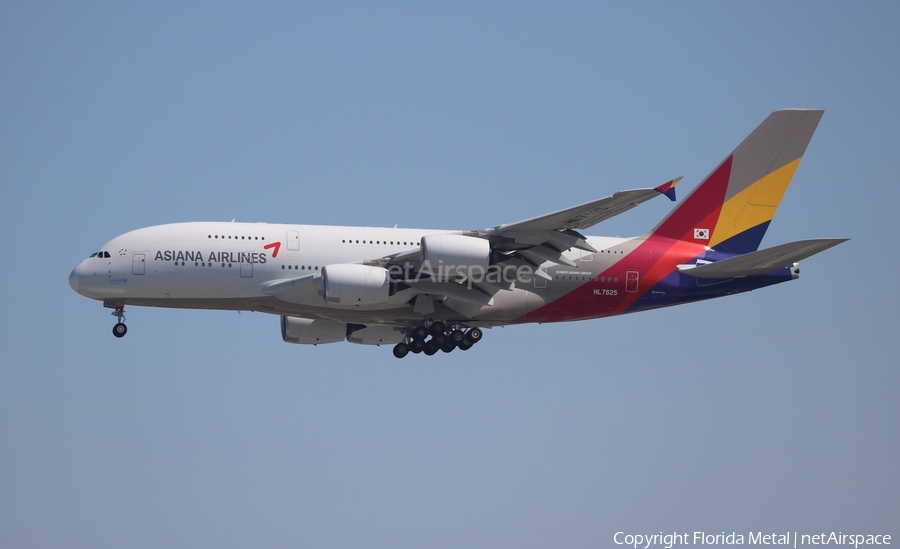 Asiana Airlines Airbus A380-841 (HL7625) | Photo 608032