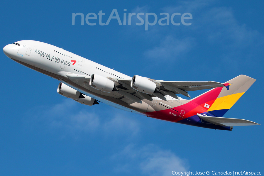 Asiana Airlines Airbus A380-841 (HL7626) | Photo 148772