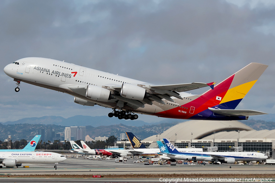 Asiana Airlines Airbus A380-841 (HL7626) | Photo 153874