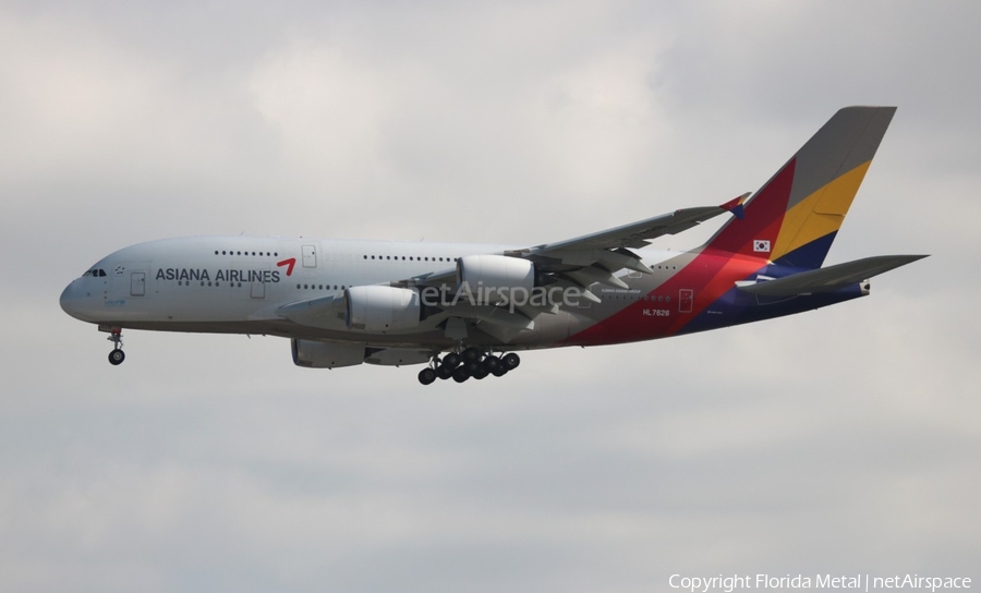 Asiana Airlines Airbus A380-841 (HL7626) | Photo 302047