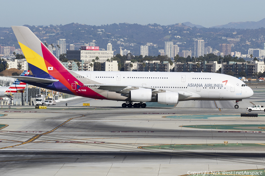Asiana Airlines Airbus A380-841 (HL7626) | Photo 357276
