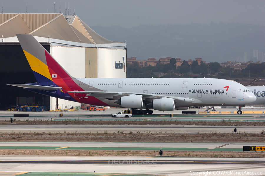 Asiana Airlines Airbus A380-841 (HL7626) | Photo 385326