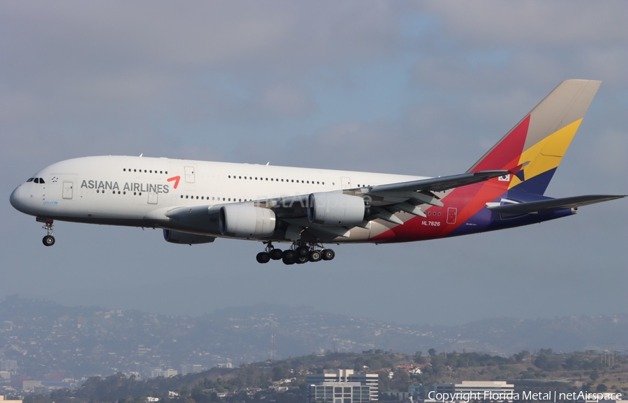 Asiana Airlines Airbus A380-841 (HL7626) | Photo 605205