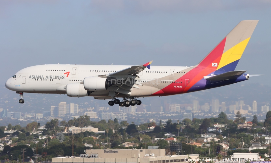 Asiana Airlines Airbus A380-841 (HL7626) | Photo 608033