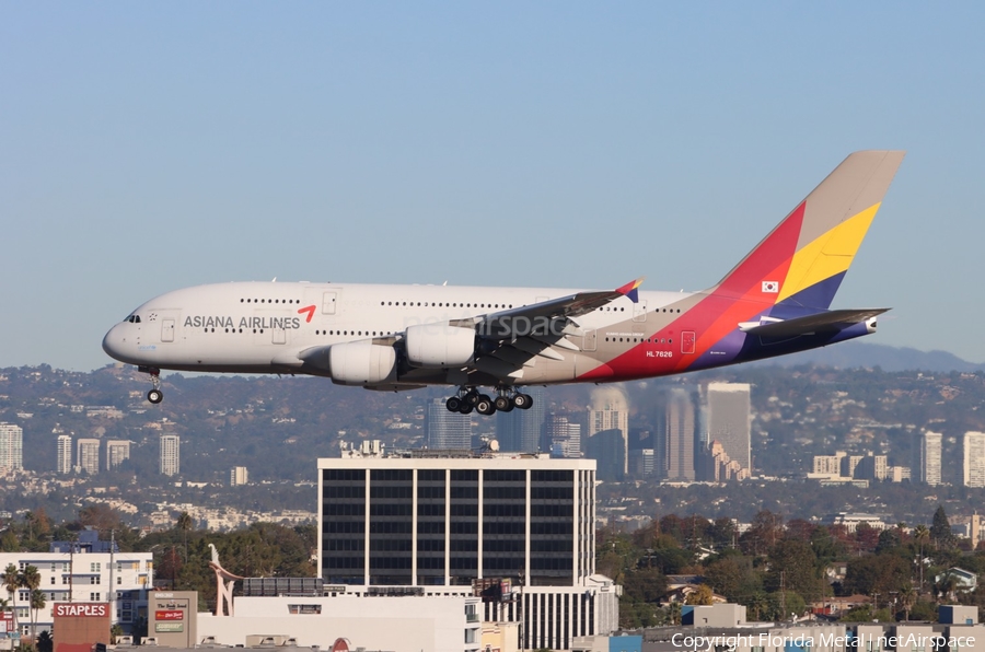 Asiana Airlines Airbus A380-841 (HL7626) | Photo 655491