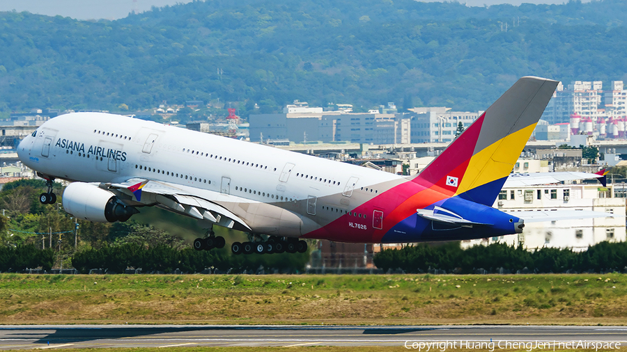 Asiana Airlines Airbus A380-841 (HL7626) | Photo 678054