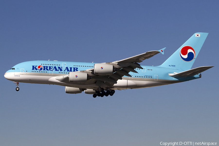 Korean Air Airbus A380-861 (HL7628) | Photo 457472