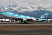 Korean Air Boeing 747-8B5F (HL7629) at  Anchorage - Ted Stevens International, United States