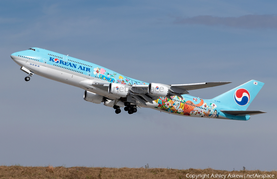 Korean Air Boeing 747-8B5 (HL7630) | Photo 361151