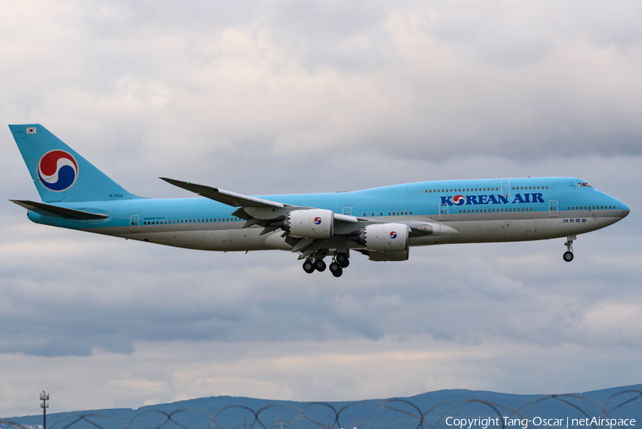 Korean Air Boeing 747-8B5 (HL7632) | Photo 424397