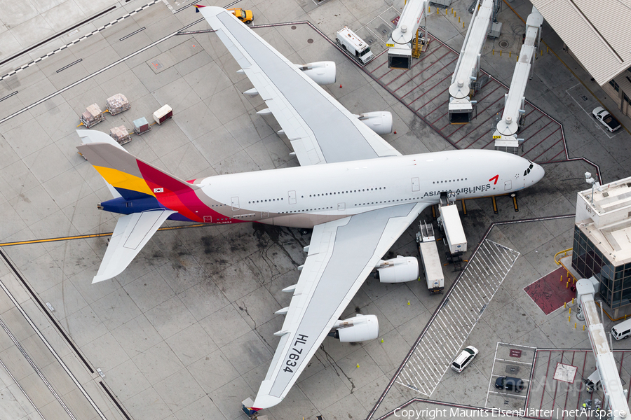 Asiana Airlines Airbus A380-841 (HL7634) | Photo 152657