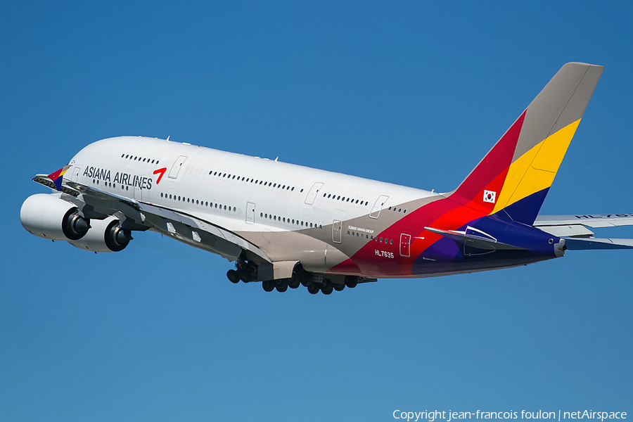 Asiana Airlines Airbus A380-841 (HL7635) | Photo 103875