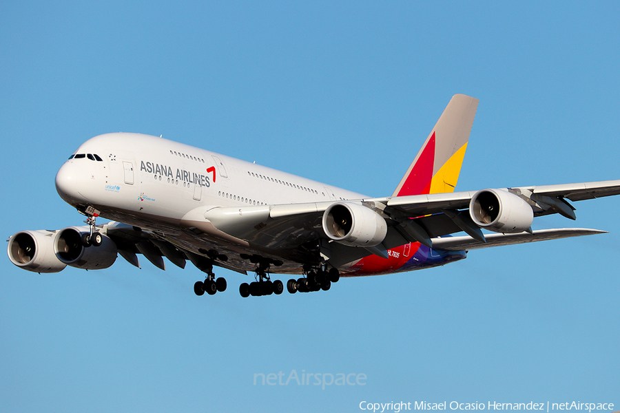 Asiana Airlines Airbus A380-841 (HL7635) | Photo 208037