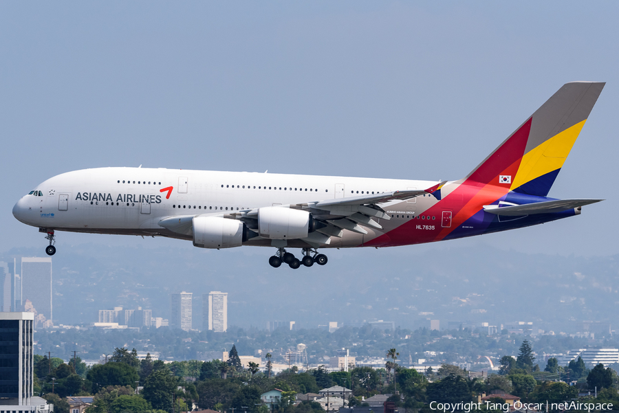 Asiana Airlines Airbus A380-841 (HL7635) | Photo 470548