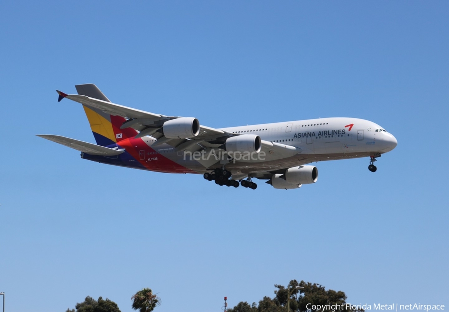 Asiana Airlines Airbus A380-841 (HL7635) | Photo 608049