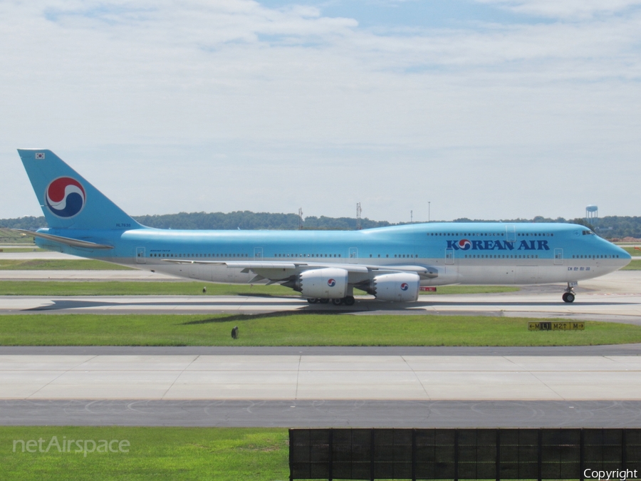 Korean Air Boeing 747-8B5 (HL7638) | Photo 346277