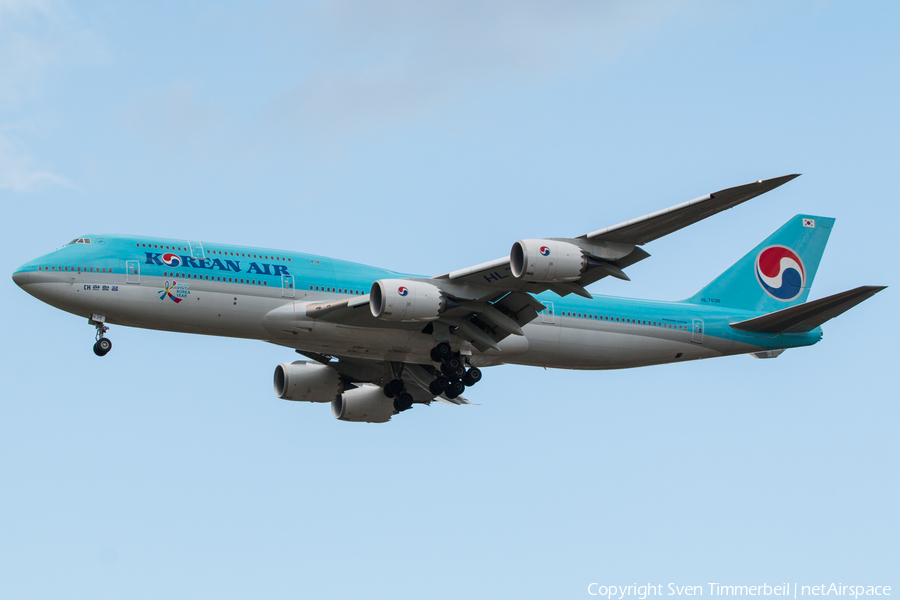 Korean Air Boeing 747-8B5 (HL7638) | Photo 185194