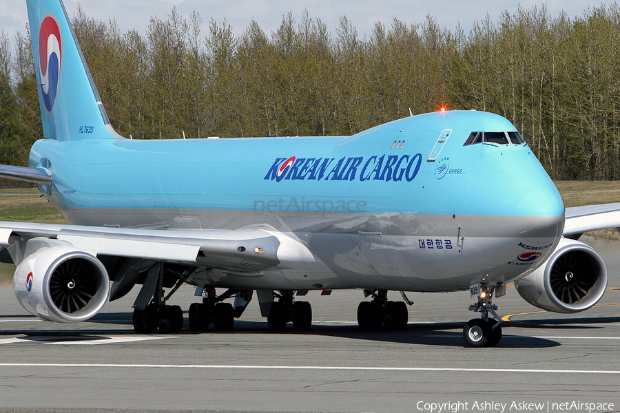 Korean Air Cargo Boeing 747-8B5F (HL7639) | Photo 180481