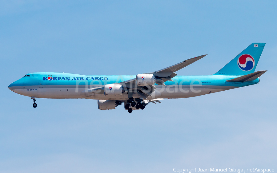 Korean Air Cargo Boeing 747-8B5F (HL7639) | Photo 377103