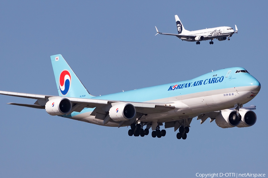 Korean Air Cargo Boeing 747-8B5F (HL7639) | Photo 178520