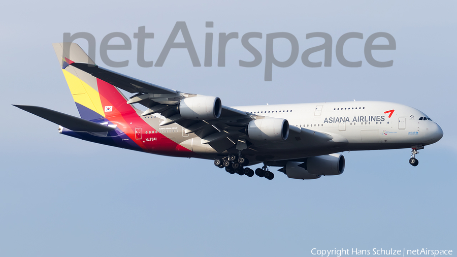 Asiana Airlines Airbus A380-841 (HL7641) | Photo 220061