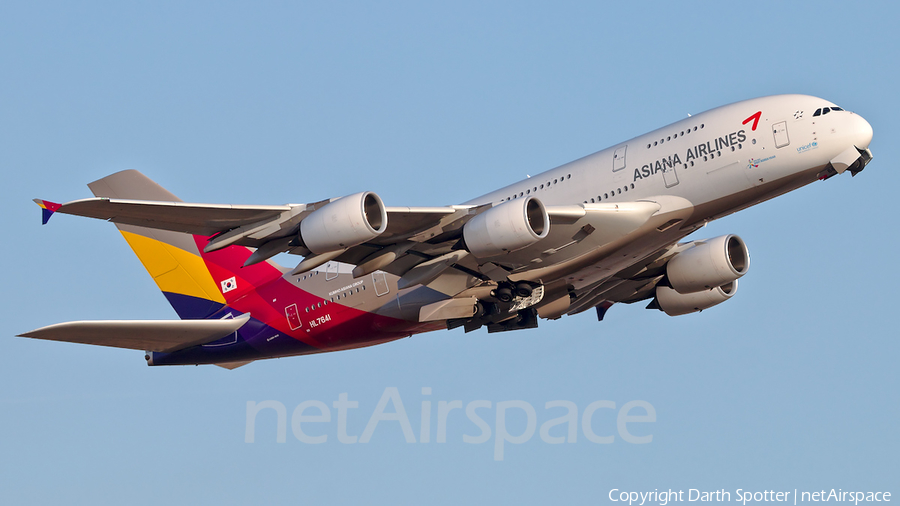 Asiana Airlines Airbus A380-841 (HL7641) | Photo 324706