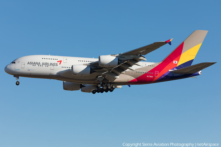 Asiana Airlines Airbus A380-841 (HL7641) | Photo 330551
