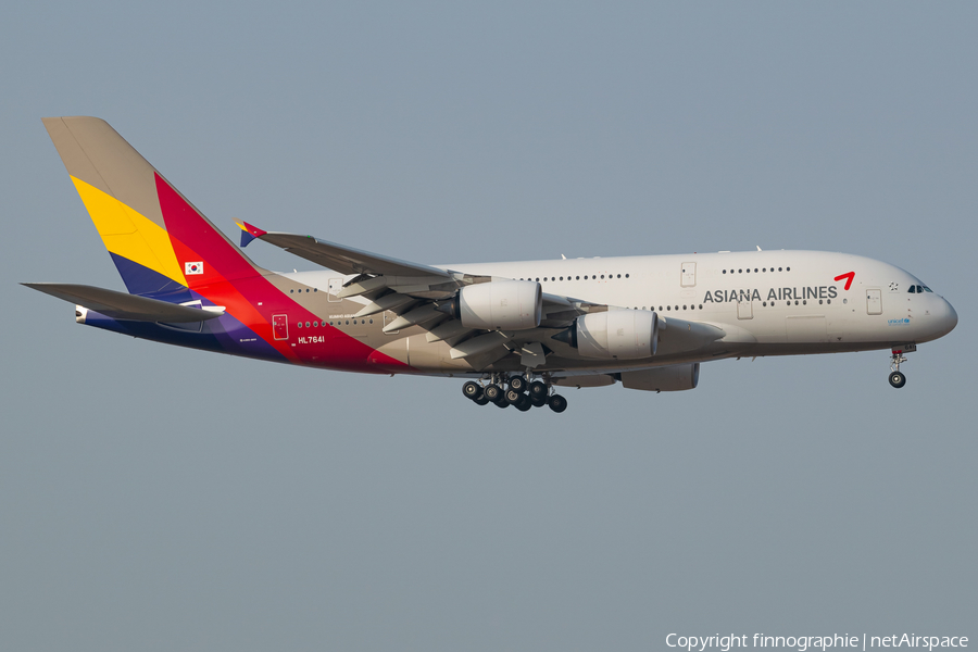 Asiana Airlines Airbus A380-841 (HL7641) | Photo 560072