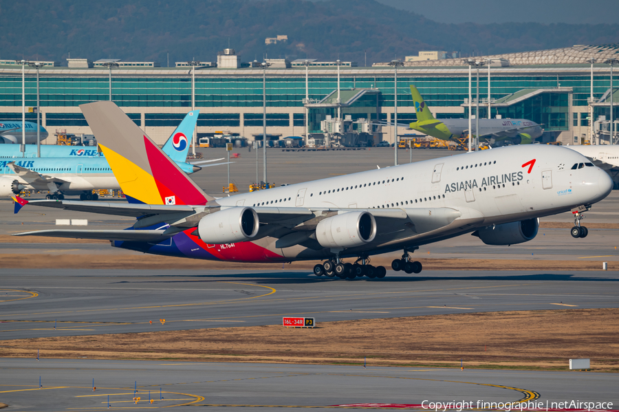 Asiana Airlines Airbus A380-841 (HL7641) | Photo 600482