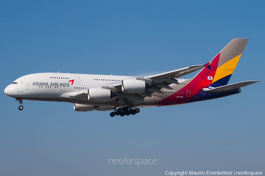 Asiana Airlines Airbus A380-841 (HL7641) | Photo 152847