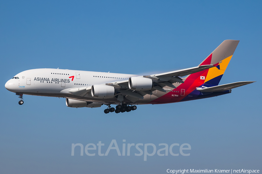 Asiana Airlines Airbus A380-841 (HL7641) | Photo 391430